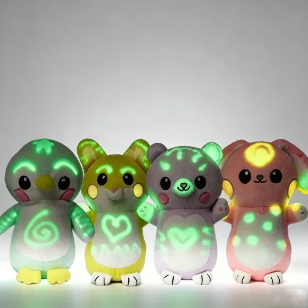 Glow in the Dark Doodle Plush Doll