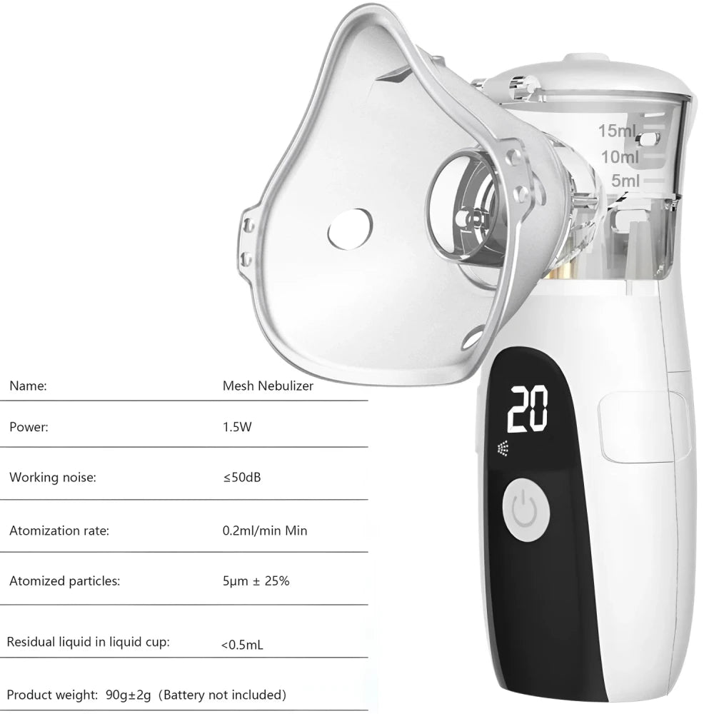 Silent Mesh Nebulizer