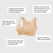DELIMIRA Wireless Posture Support Bra
